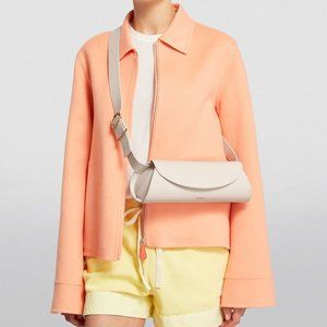 ** Jil Sander Cannolo Small White Bag (W/ Dust Bag) ** MINT CONDITION NEVER USED